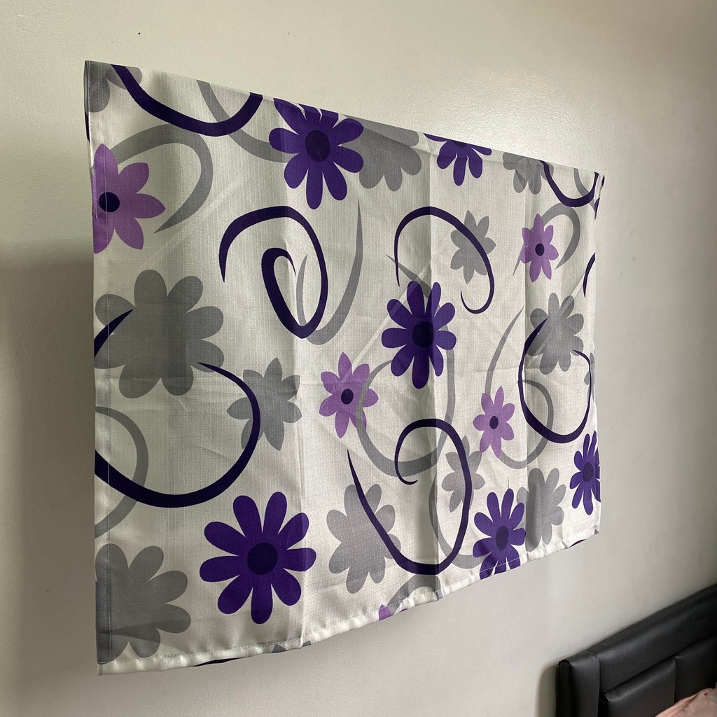 Flat Screen TV Dust Cover (Fabric) TV Cover Shopee Philippines