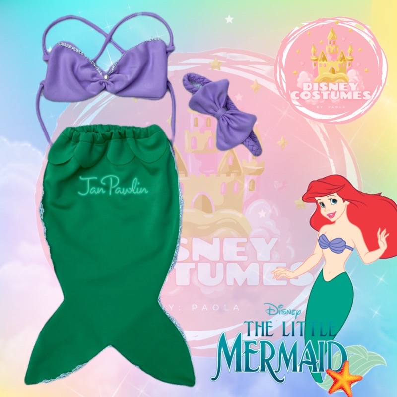 Disney Princess Ariel Costume for your Baby Shopee Philippines