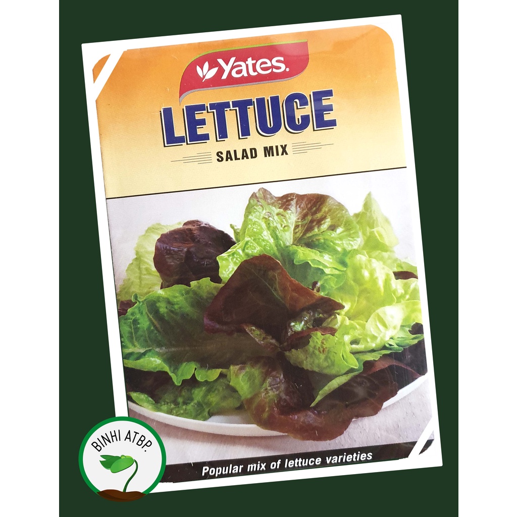 Yates Lettuce Salad Mix Vegetable Seeds Shopee Philippines