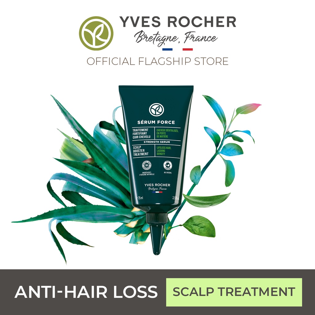 YVES ROCHER Anti Hair Loss Scalp Booster Serum 75ml for Hair Growth