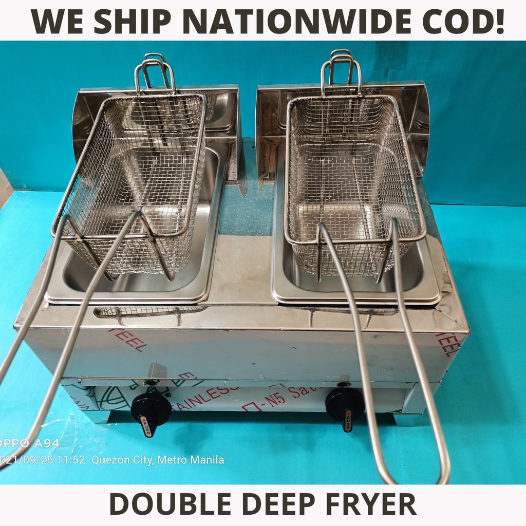 Dual hotsell deep fryer