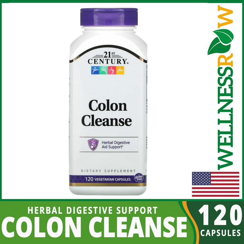 AUTHENTIC 21ST CENTURY Colon Cleanse 120 Capsules Shopee Philippines   943b47bf1073fcf7f7d1940b7dad55eb