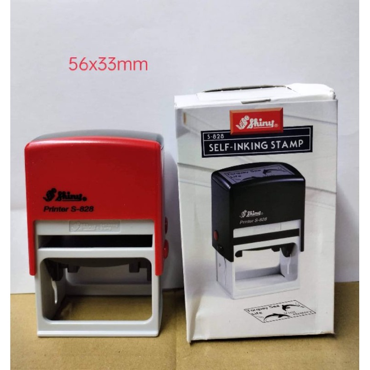 Shiny S 828 Self Inking Stamp Shopee Philippines