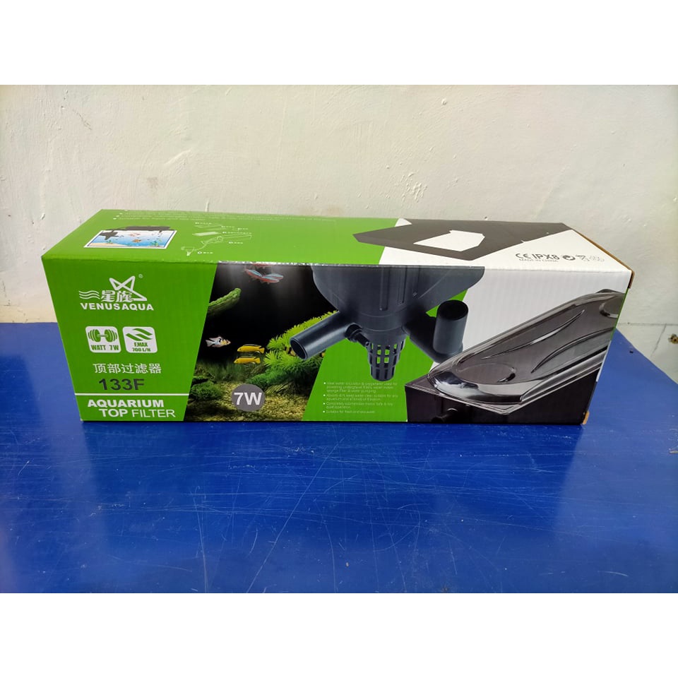 VENUS AQUA 7W 133F TOP FILTER Shopee Philippines