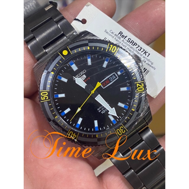 Seiko Men s Sports Black Automatic Srp737K1 Shopee Philippines