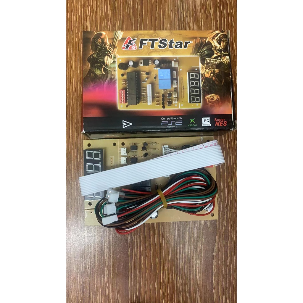 4 Digit LED Digital Timer for Pisonet Arcade 1 Peso / 5 Peso Coin ...