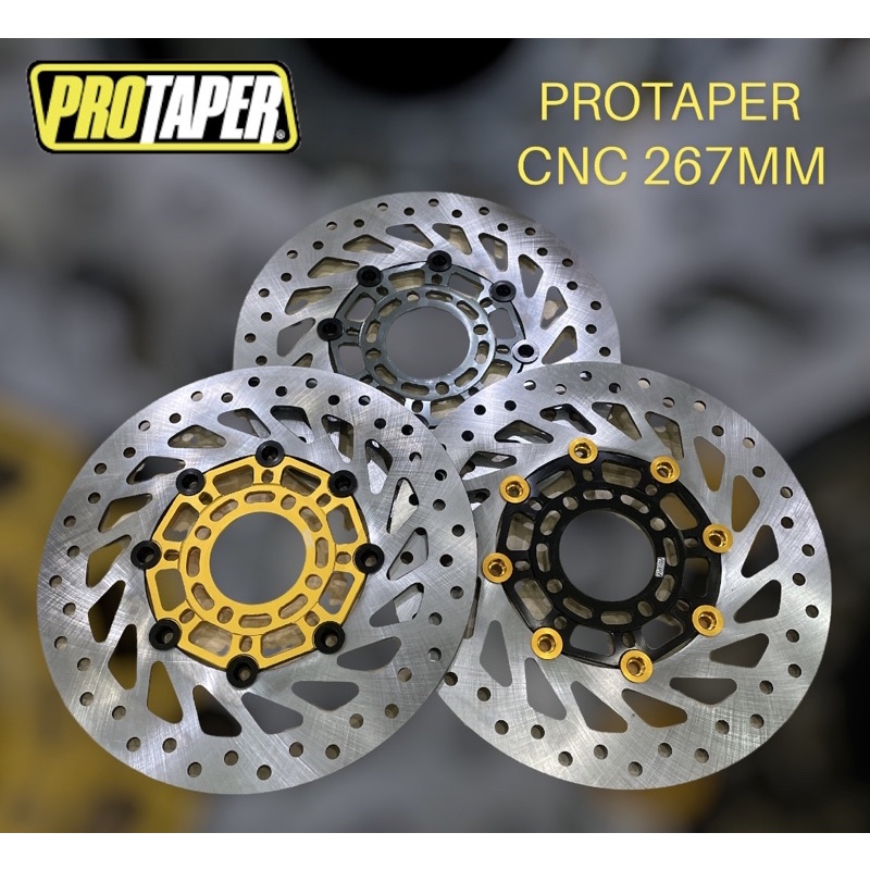PROTAPER 2020 V2 267MM CNC FRONT DISC LC/Y15ZR YAMAHA 4 HOLE | Shopee ...