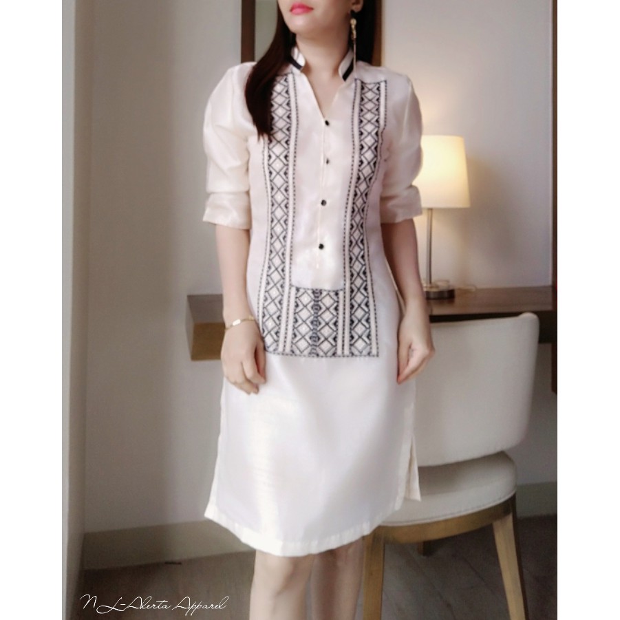 Modern barong for outlet ladies