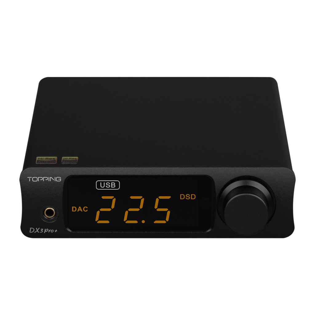 TOPPING DX3 PRO+ DAC Headphone Amplifier ES9038Q2M Decoder Bluetooth 5. ...