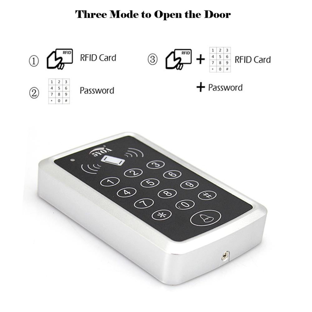 125KHz RFID Access Control Keypad EM Card Reader Door Access Control ...