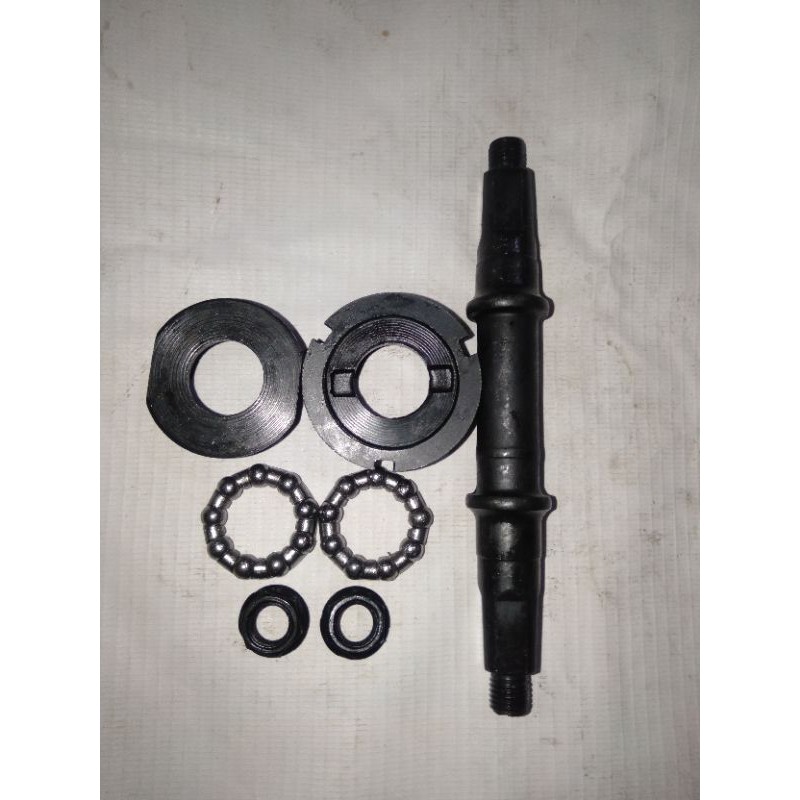 Cotterless store bottom bracket