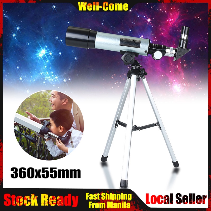 HD F36050 Telescope Astronomical with Tripod 1000x Zoom 90X Zoom