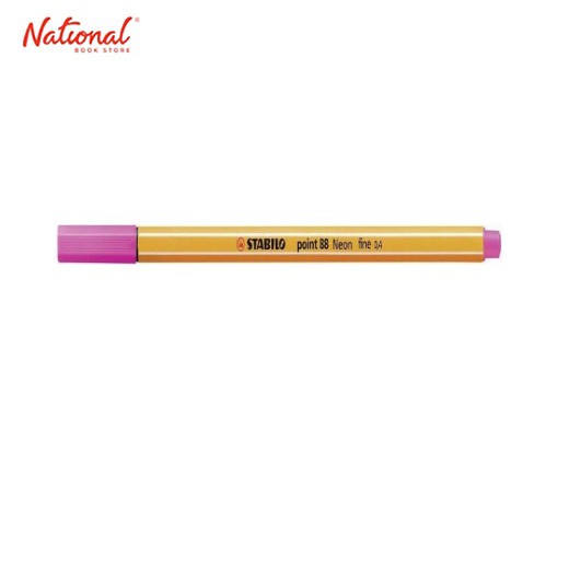 Stabilo Permanent Marker 68 Fineliner, Neon Pink | Shopee Philippines