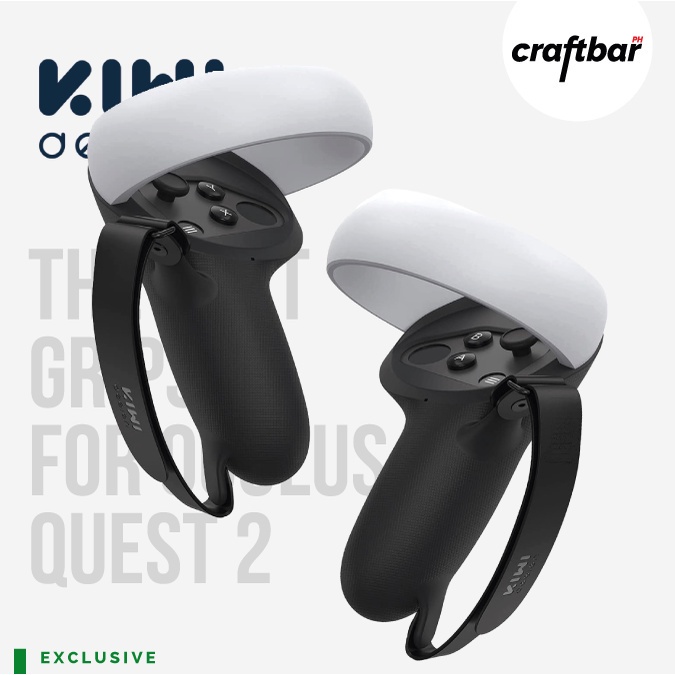 Kiwi Design Controller Grips for Oculus Quest 2 | craftbarPH | Shopee ...