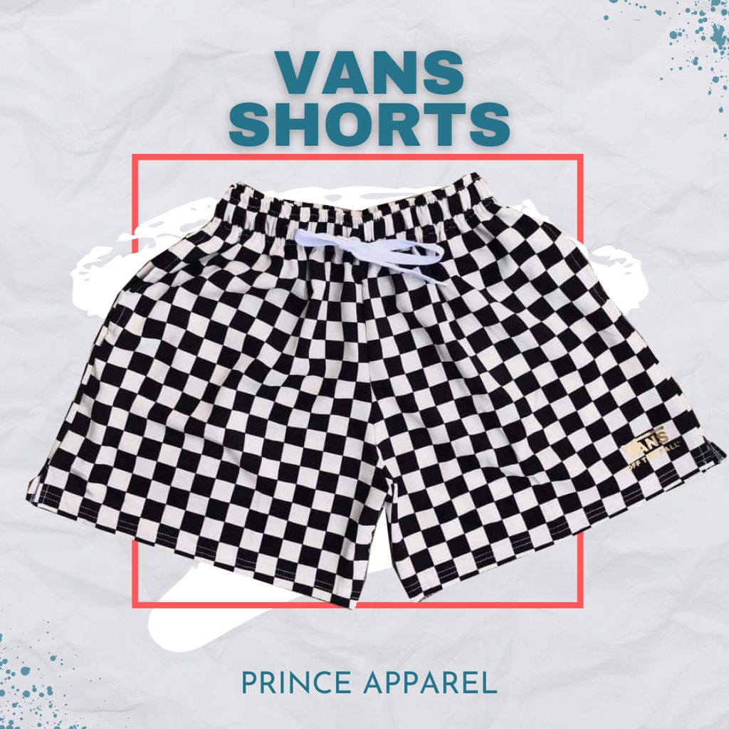 Checkered shorts hot sale