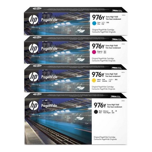 HP 976Y - PageWide Pro 552dw, 577dw - L0R05A (Cyan), L0R06A (Magenta ...