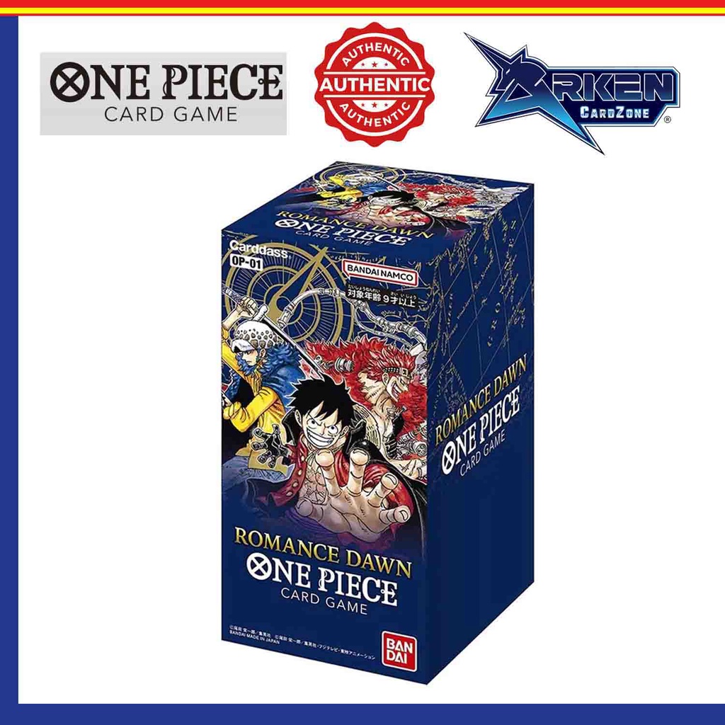 One Piece Card Game Booster Box Romance Dawn OP-01 OP1 OP-1 | Shopee ...