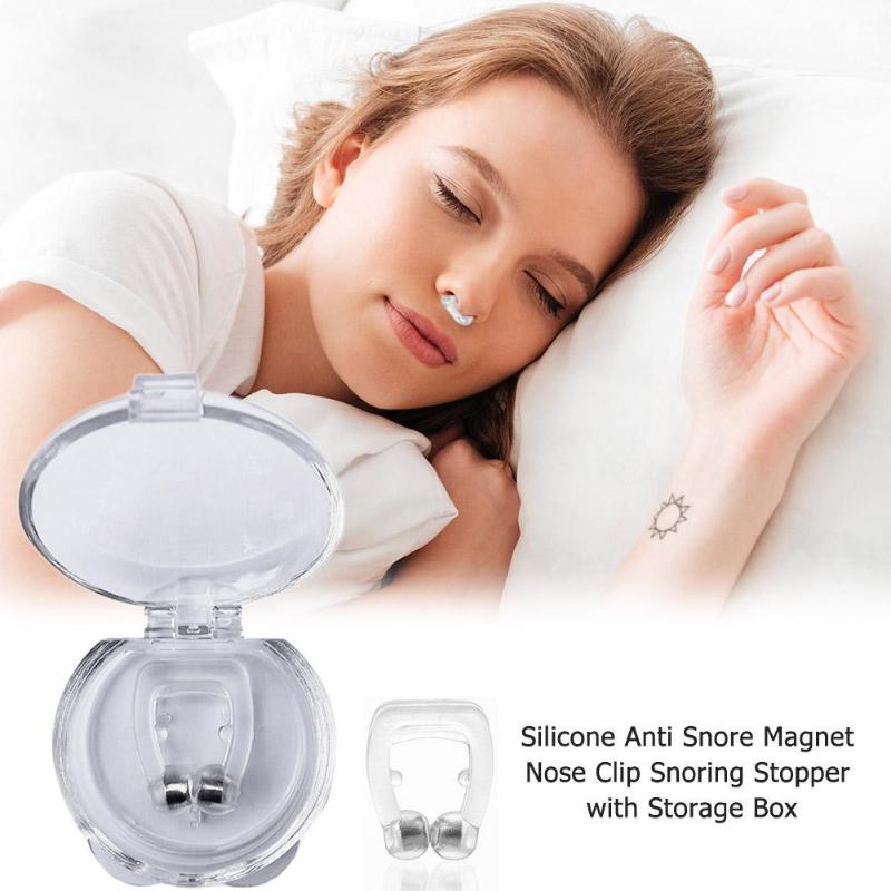 1PCS Magnetic Anti Snoring Nasal Dilator with storage box | Shopee ...