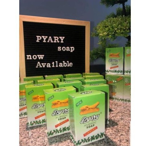 Authentic Pyary Ayurvedic Turmeric Soap From Dubai Shopee Philippines