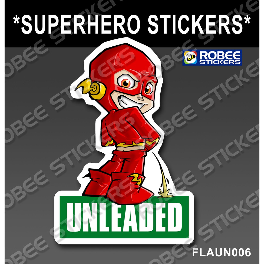 Sticker Decal Unleaded Die Cut | Shopee Philippines