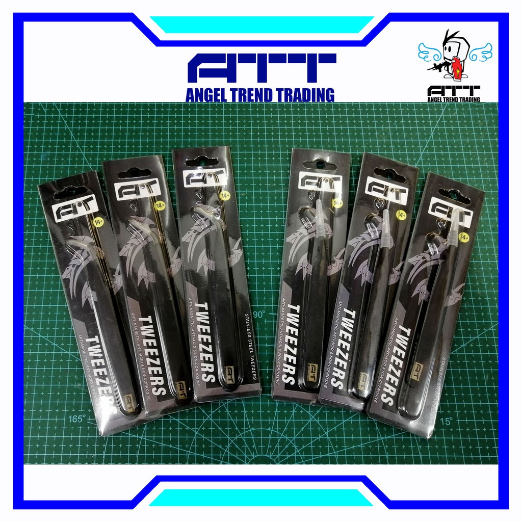 AT TWEEZERS FOR MODELING KIT (Gunpla Gundam Paint Model Kit Resin