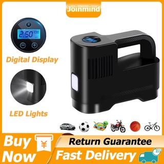 3 in 1 Electric Air Pump with Lights Mini Wireless Air Compressor
