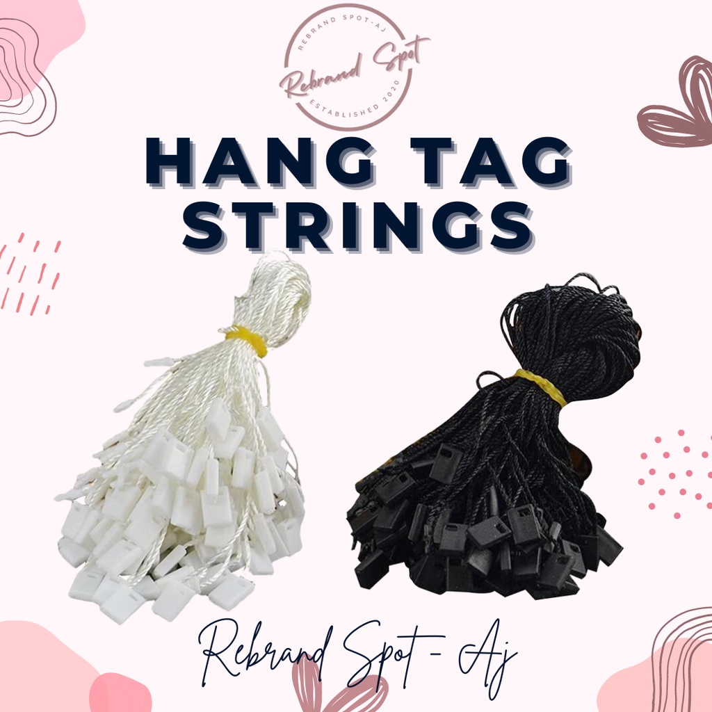 Clothing Hang Tag Strings Nylon Shopee Philippines