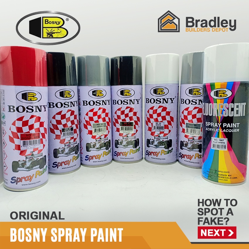 Bosny Acrylic Spray Paint | Shopee Philippines