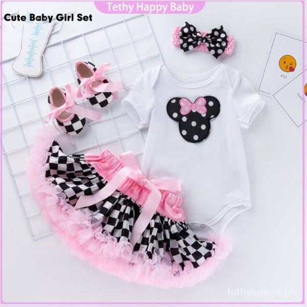 blue dress for baby girl Mickey Mouse Cake Smash Outfit