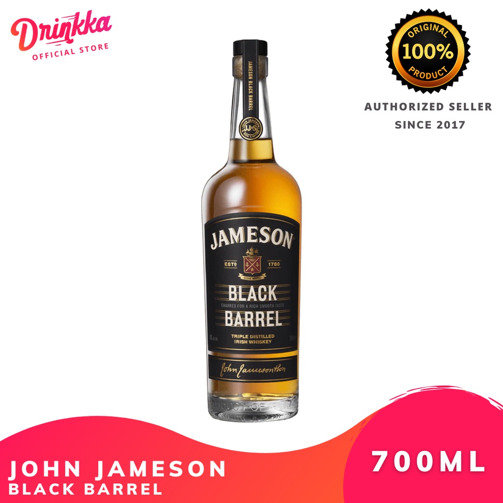 John Jameson Black Barrel Irish Whiskey 700ml | Shopee Philippines