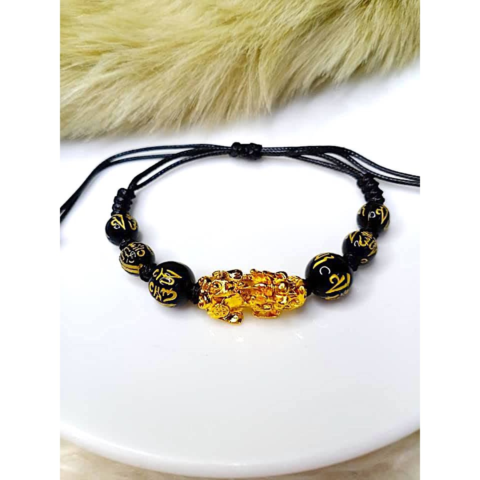 Piyao black string bracelet meaning discount