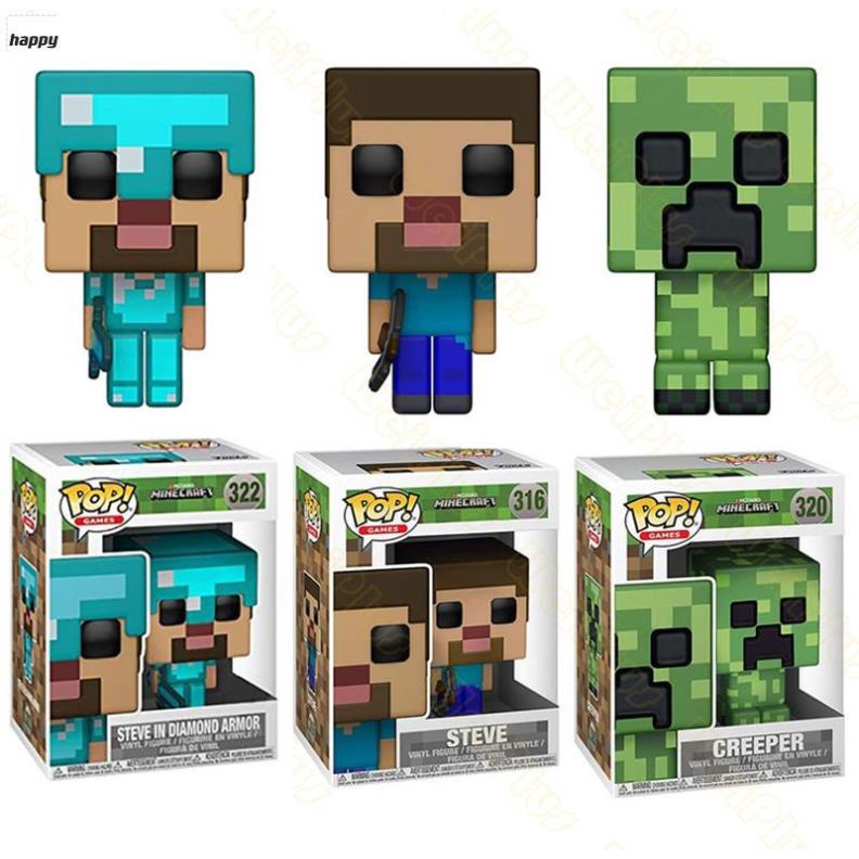 Funko Pop! Games Minecraft Creeper 320 Original Colecionavel - Moça do Pop  - Funko Pop é aqui!