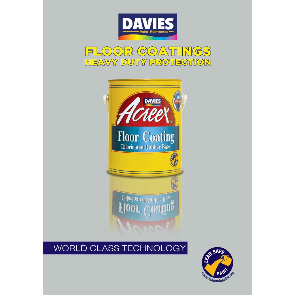 Davies Acreex Rubberized Paint Floor Coating 4 Liters Shopee Philippines