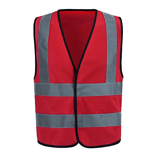 Protezione Moto Gilet Di Sicurezza Riflettente Unisex XXL, Alta Visibilit&agrave; - Per Ciclisti, Moto, Corsa, Bambini Gilet Bambini Riflettente
