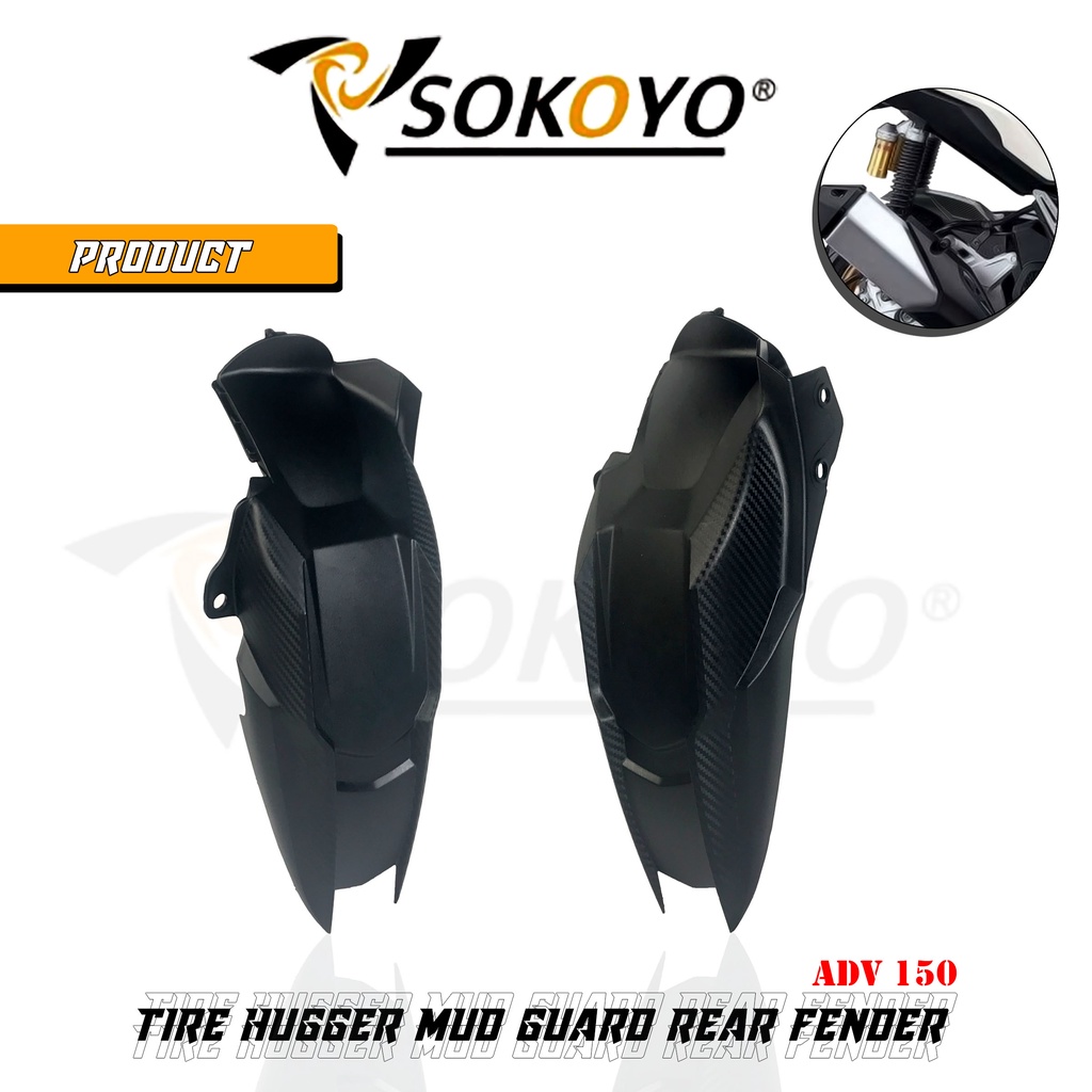 1Pcs Tire Hugger Mud guard Rear Fender for Honda ADV Made In Thailand ...