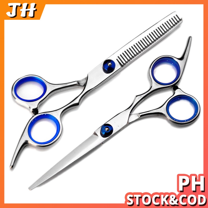 Hair Cutting Scissors Japan Barber Tooth Scissors Flat Scissors for