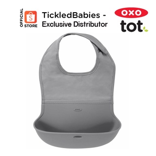 Oxo tot waterproof silicone roll best sale up bib