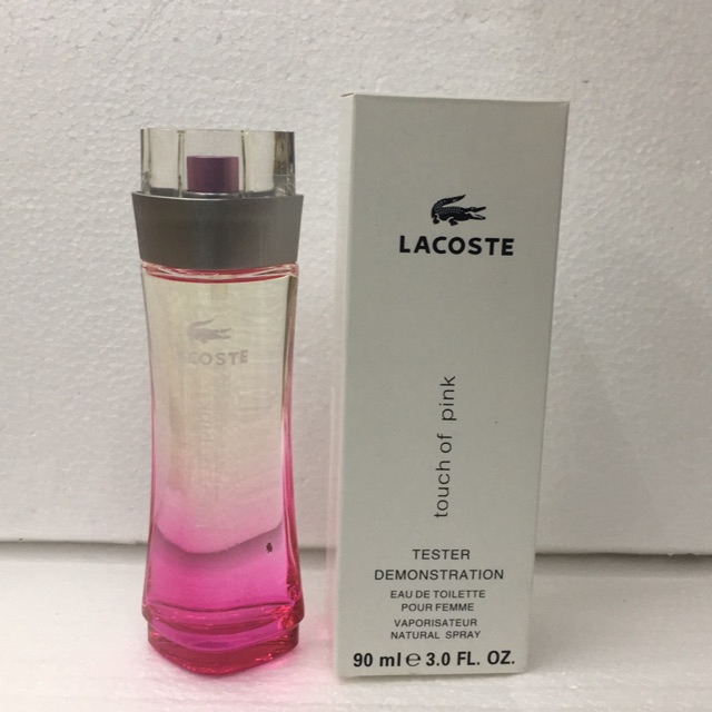 Lacoste touch shop of pink tester