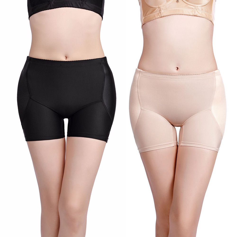 Women Enhancer Hip Up Underwear Seamless Solid Butt Lifter