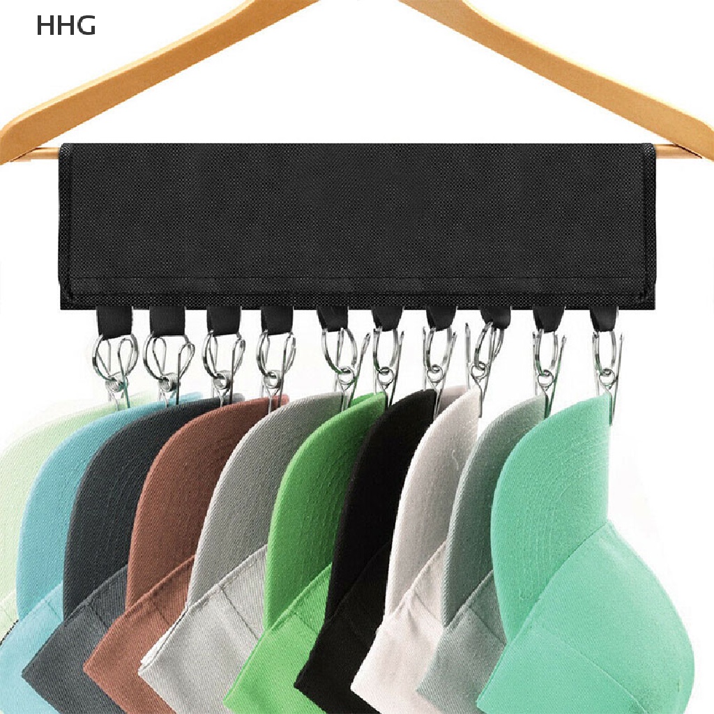 HHG Portable Cap Rack Closet Hanger Storage Caps Organizer Door ...