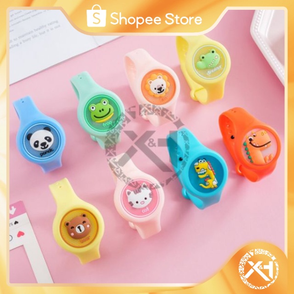 Kids Mosquito Repellent Watch With Led Lights, Lightweight Natural Mosquito Repellent Bracelet main image 0