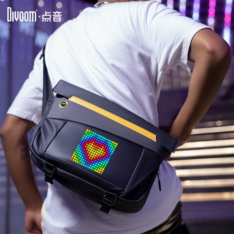 Divoom Pixoo Sling Bag V Global Version - Innovative Smart LED