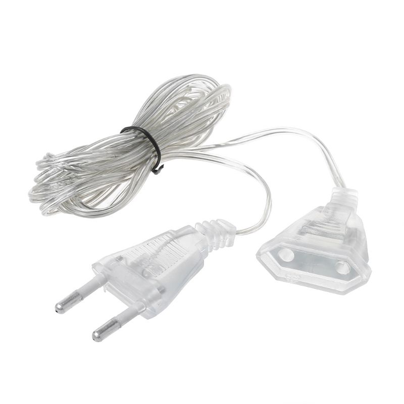 3m Power Extension Cable Plug Extender Wire For LED String Light
