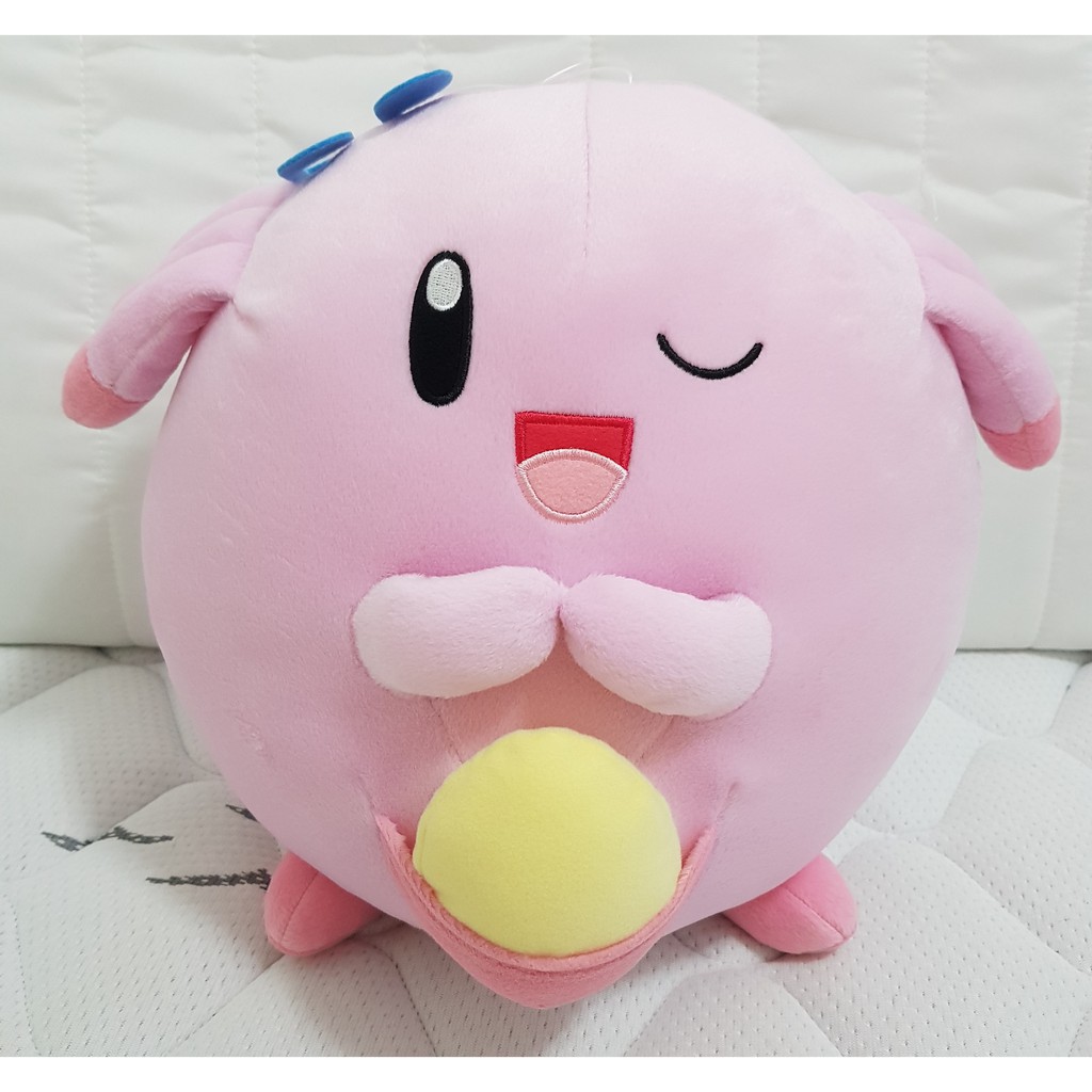 Pokemon - Super Big Rolling Round Plush - Chansey (Singing) | Shopee ...