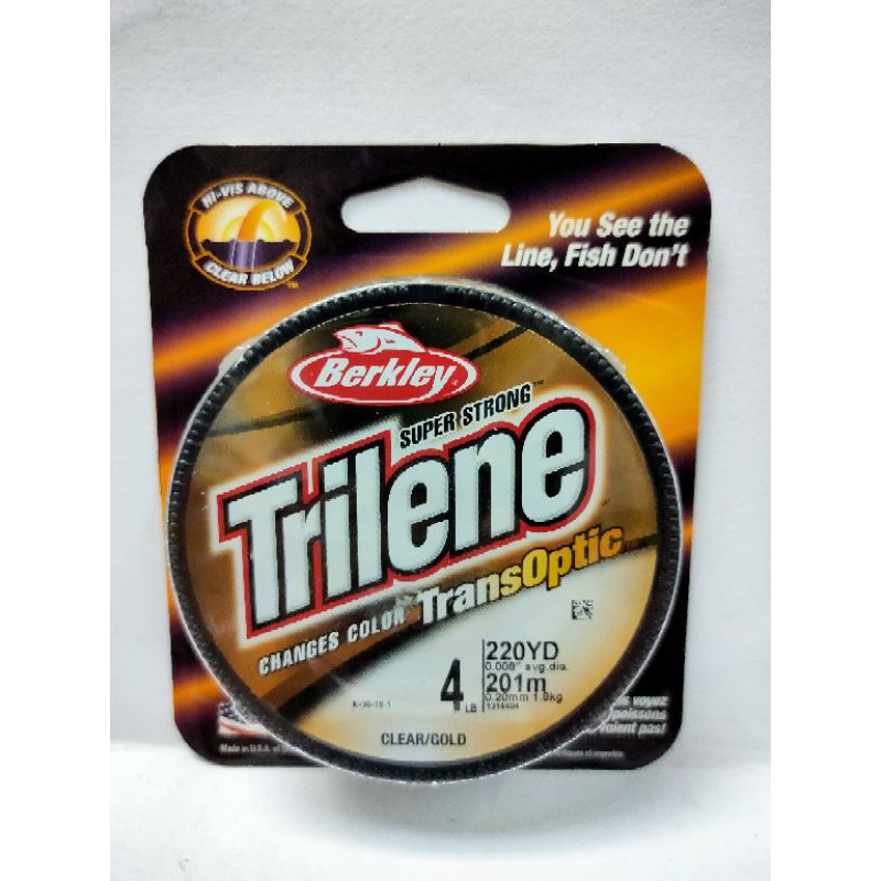 Berkley Trilene TransOptic Monofilament Line | Shopee Philippines