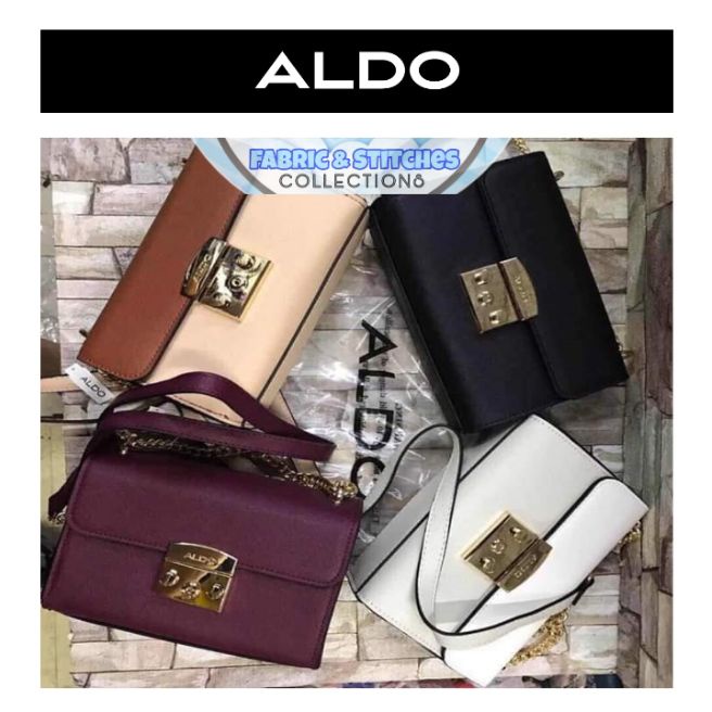 ALDO PUSHLOCK BOXY CROSSBODY BAG