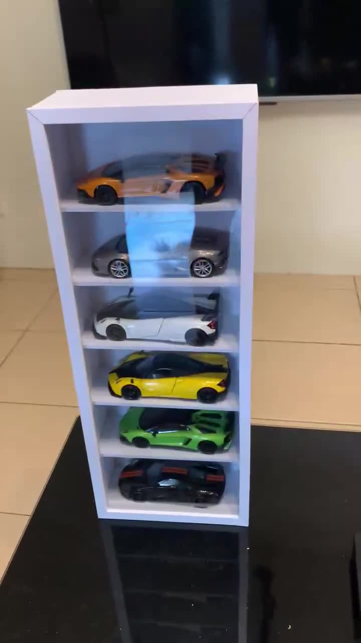 6s Diecast Display RACK 1:32 portrait for petron cars storage box only ...