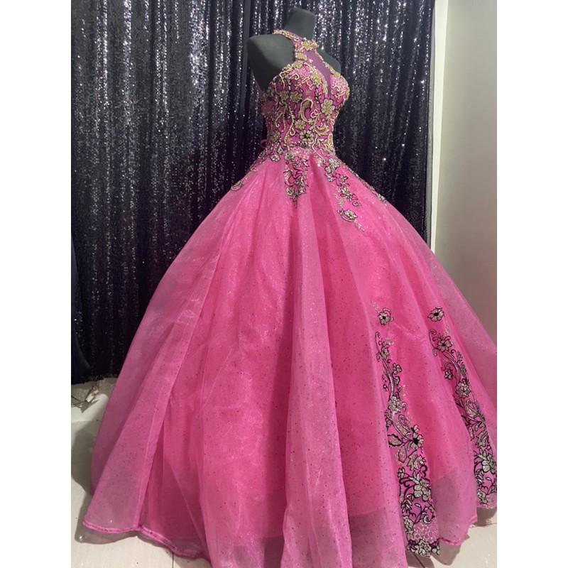 Gown for debut store pink