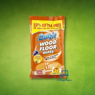 Duzzit Laminate Wood Floor Wipes (24sheets) | Shopee Philippines