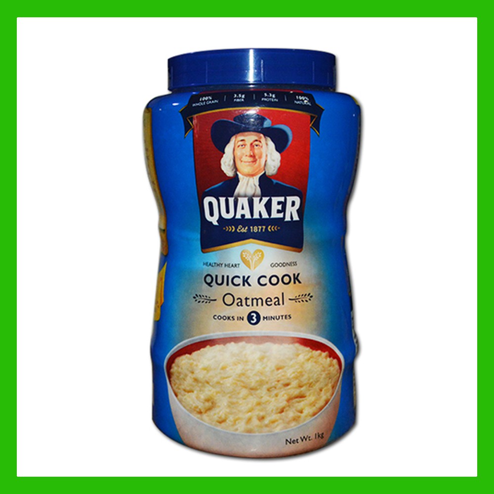 Quaker Quick Cook Oatmeal 1kg | Shopee Philippines
